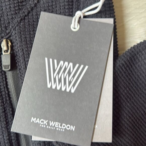Mack Weldon Latitude Fleece Full-Zip large black NWT - Picture 10 of 11